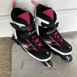 Girls Size 5-8 Adjustable Rollerblades