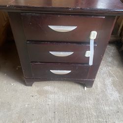 Three drawer  night Stand 