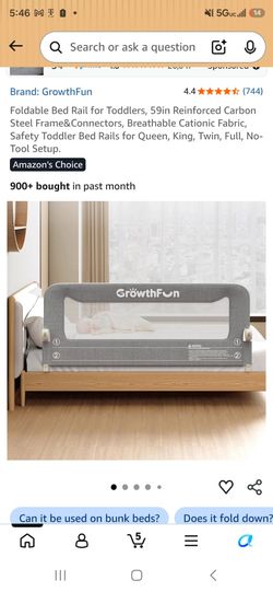 Bed Rail for Toddlers