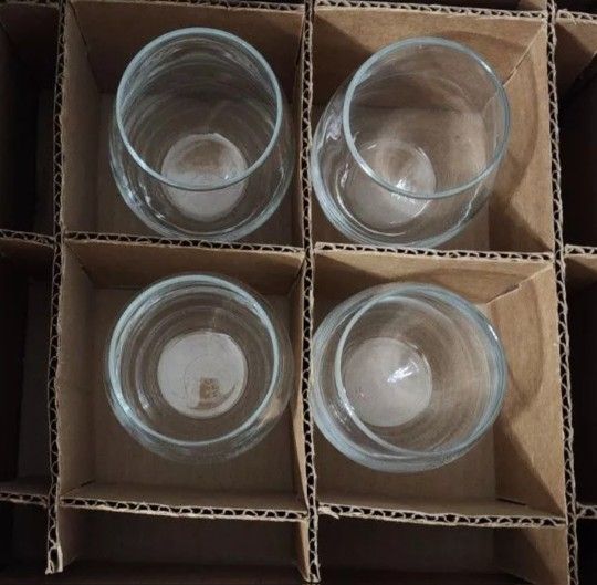 4ct Glass Cups 