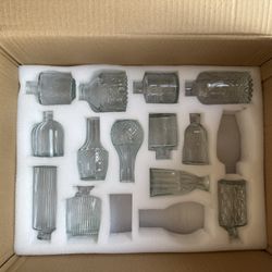 Clear Bud Vases