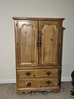 Extra storage dresser