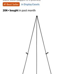 Metal easel for Large Frame/sign Wedding Party