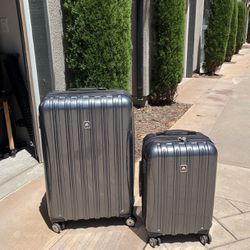 Expandable Delsey Luggage Set