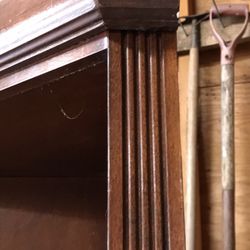 Corner Cupboard  China Cabinet Curio
