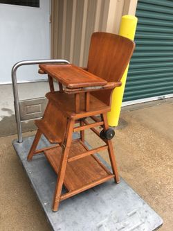 High chair, Antique