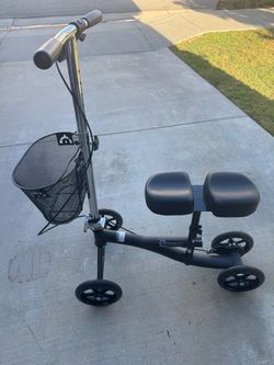 $60 -new KNEE Scooter.. 350 lb. Weight Limit. compatible for right/left side injury. All New. -