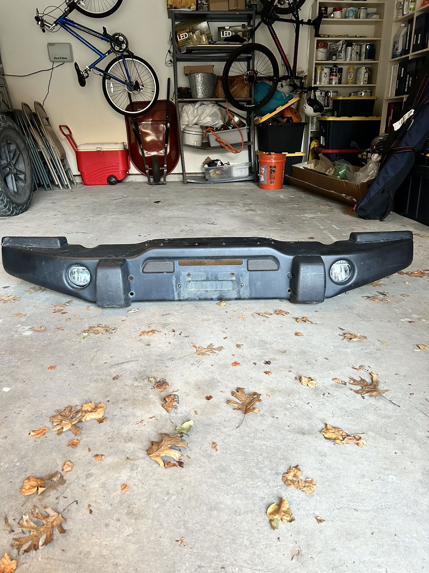 Jeep jk Front Bumper - Full-sized Winch Compatible 