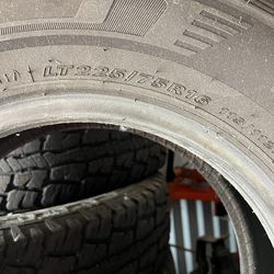 Heavy duty tires $60.00 each