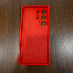 Samsung s25 ultra red phone case 6.9inch