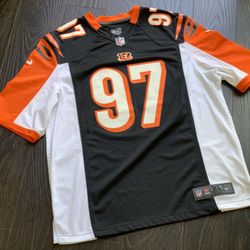 Geno Atkins Cincinnati Bengals Jersey 7x Pro Bowl Defensive Tackle Size XL