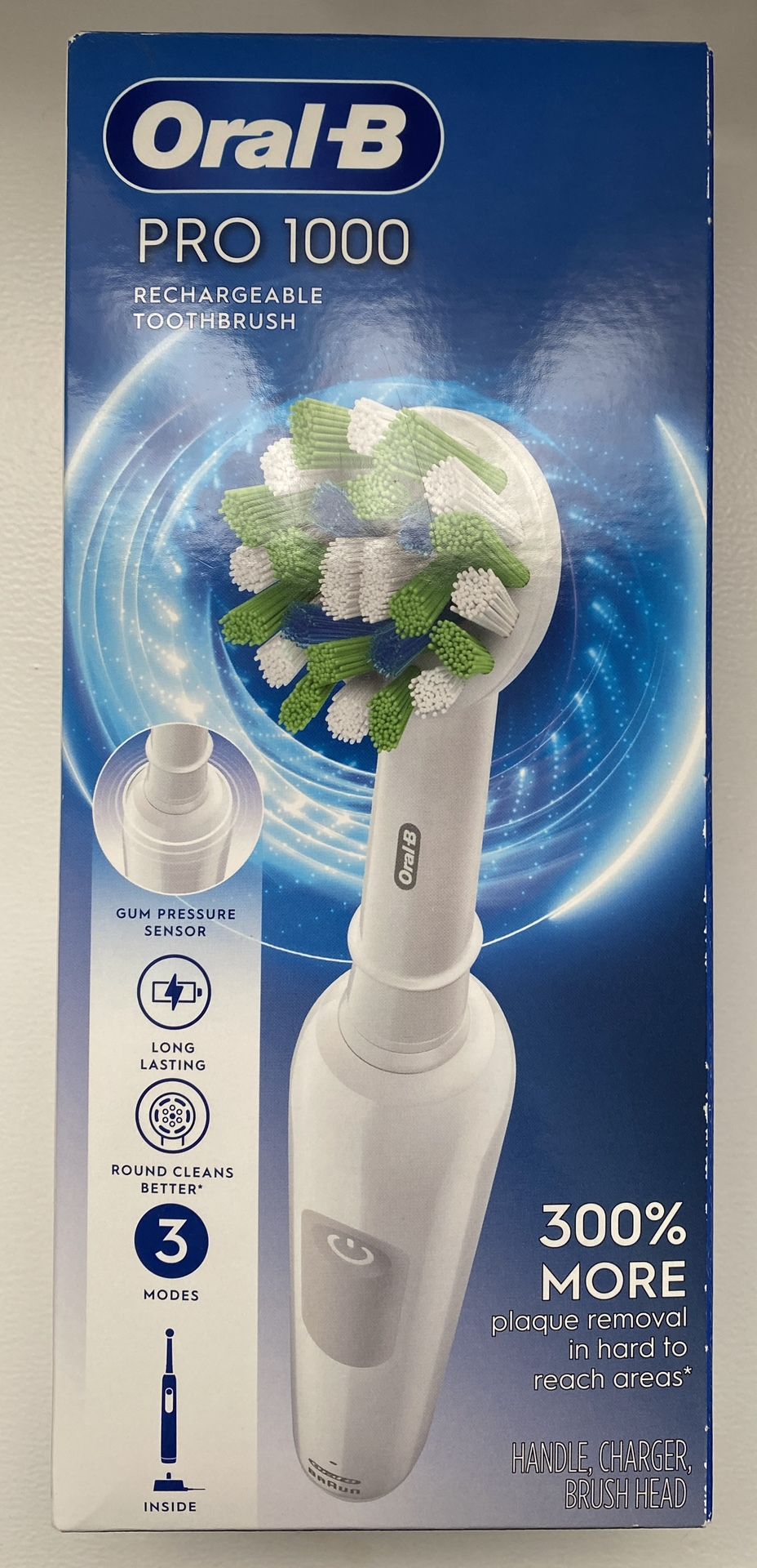 Oral B Pro 1000 rechargeable toothbrush 