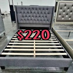 Bed frame new in box Queen size