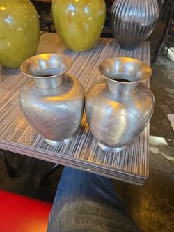 Twin Decorative Vases