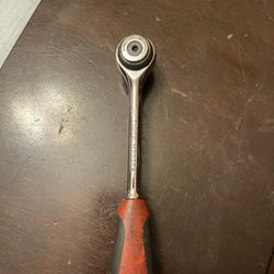 Mac Tools 1/4" Drive Ratchet 72 tooth Bi-Material  Comfort Grip Handle MRR6PA