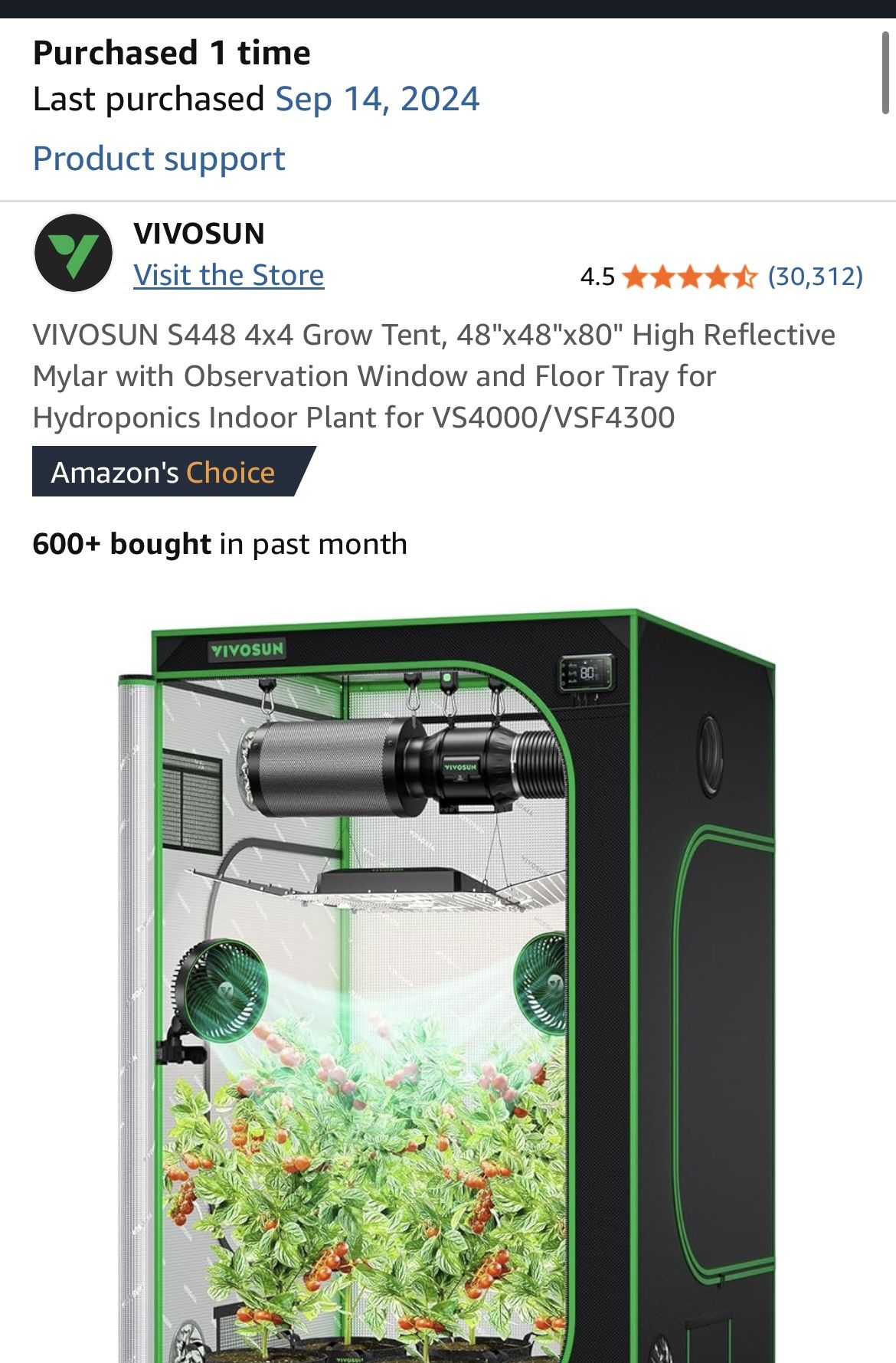 VIVOSUN Grow Setup