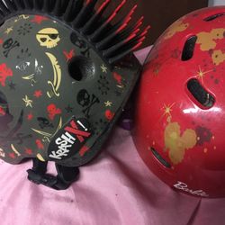 Kids HELMETS — Boy & Girl 2 for $10.00