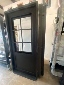 Iron door