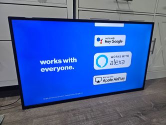 Barely used, like new VIZIO 43-Inch V-Series 4K UHD LED smart TV, Dolby Vision, HDR10+, Alexa Compatibility.