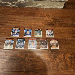 1986- Topps Baseball Cards