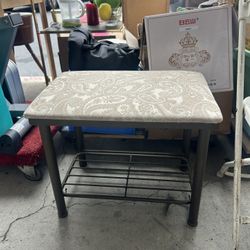 Small stool or vanity bench