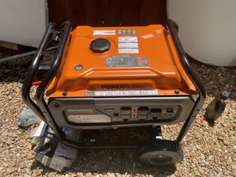 Generac GP6500 Only Used For A Day