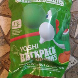 Brand New Super Mario Yoshi Backpack Buddies $6 Each In Package Unopened