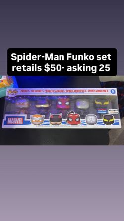 Spider-Man Funko set