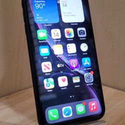 I Phone XR 64GB Black Factory Unlocked Used Like New