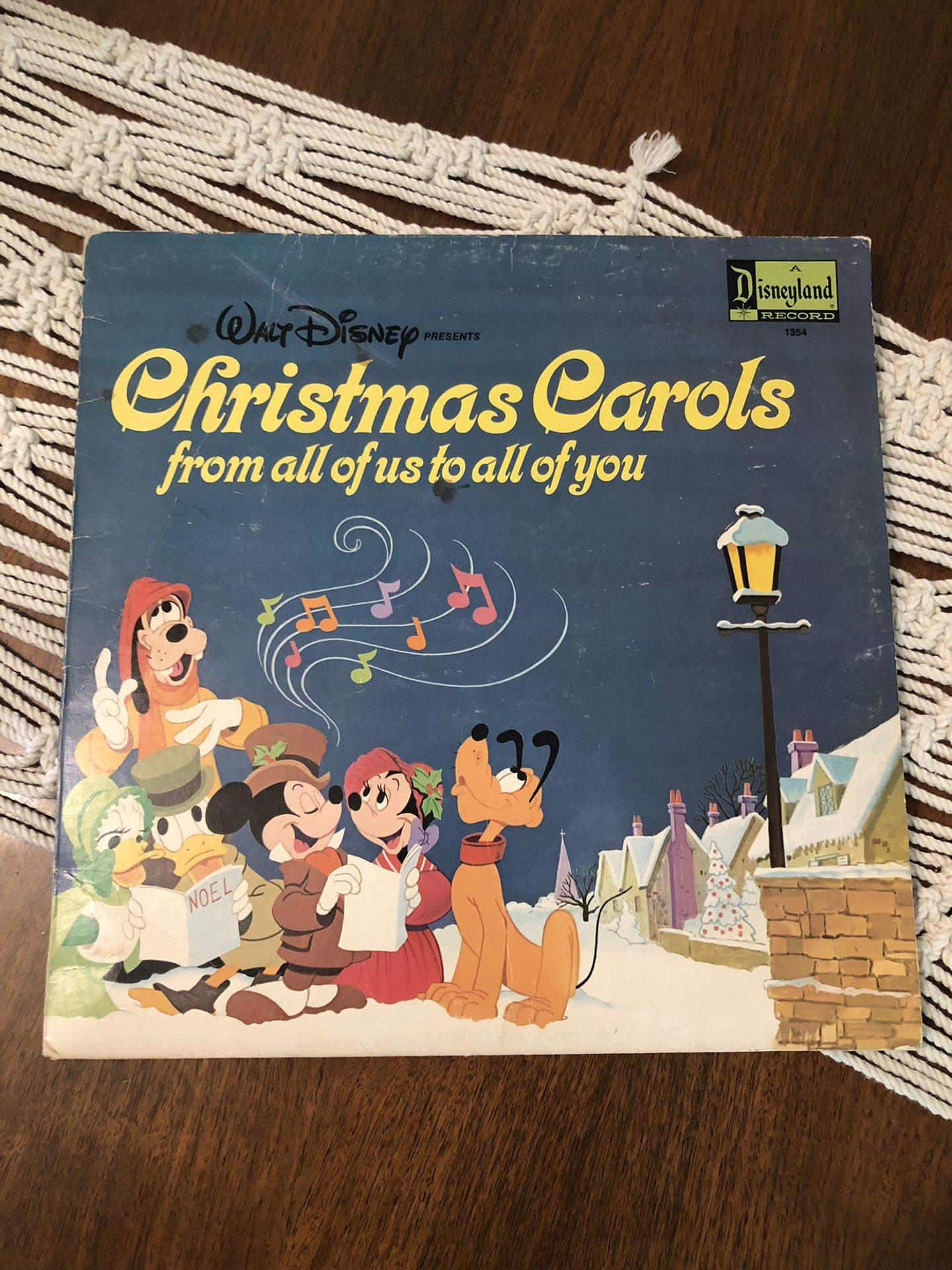 Vintage 1973 Disney Christmas Record