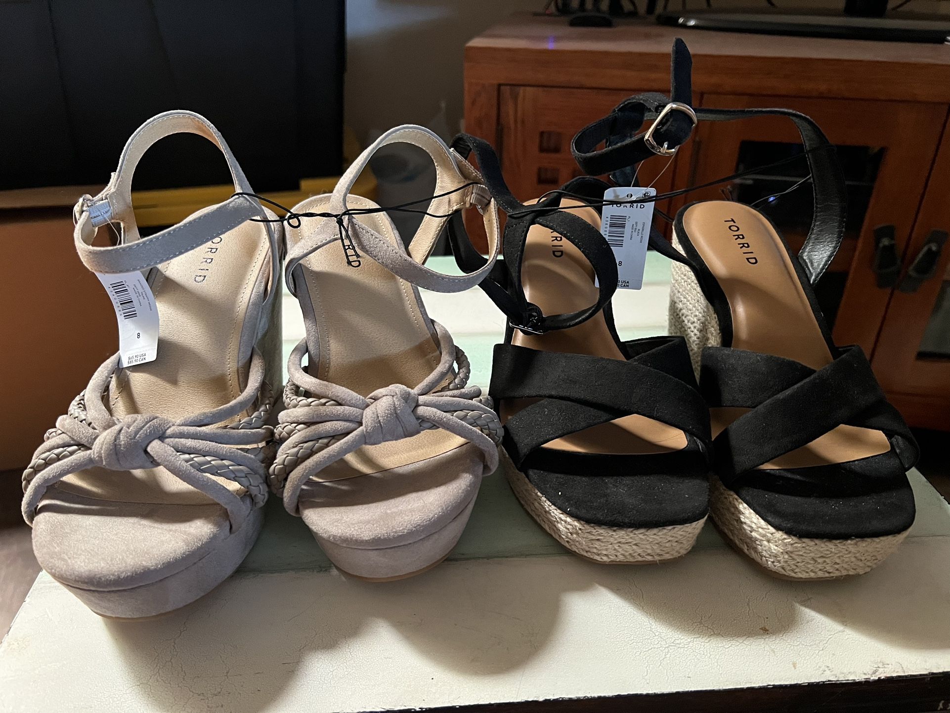 2 Pairs Of Torrid Wedges