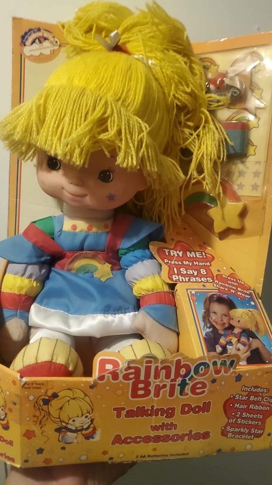 2004 Rainbow Brite Talking Doll