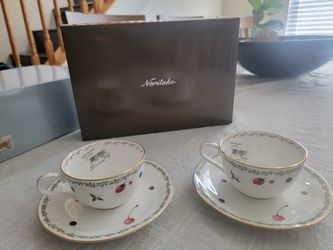 Noritake Portshore Teacups Fine China