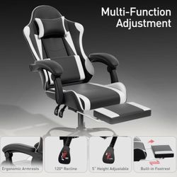 Black/white Gaming Chair 