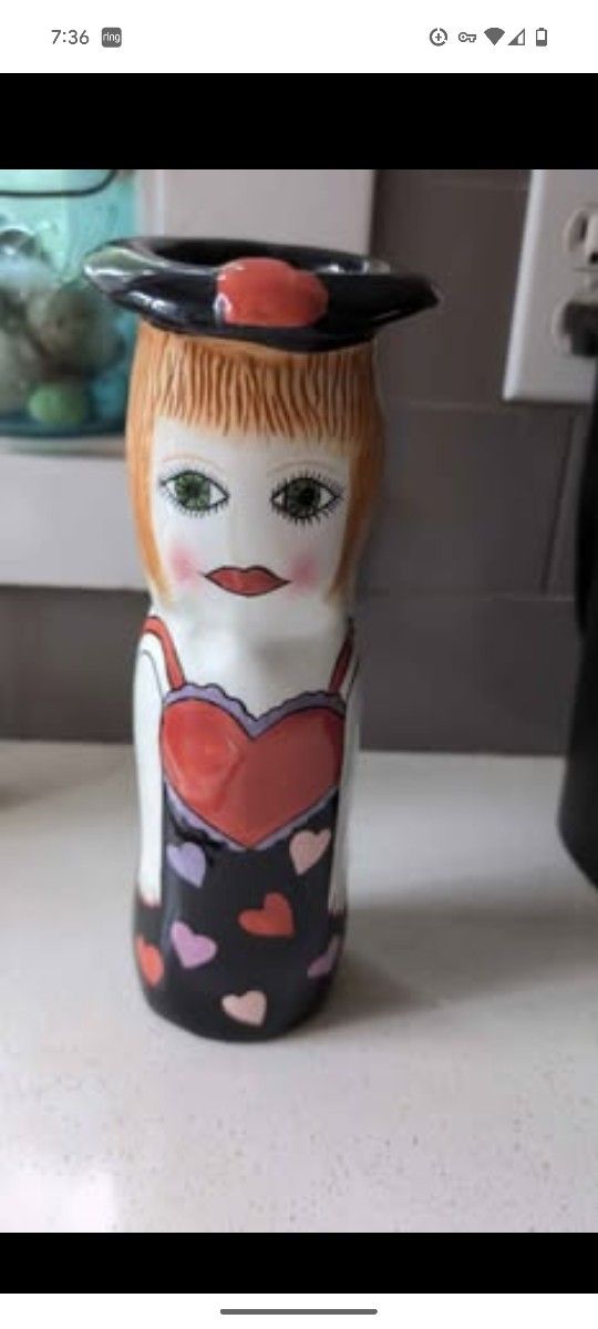 Susan Ganz vase -Sweetheart