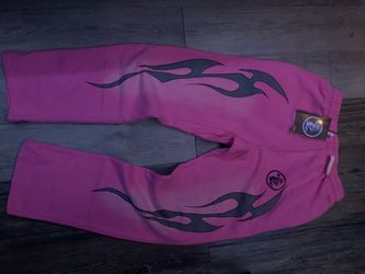 Hellstar Flame Sweatpants Pink
