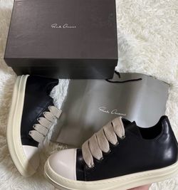 Rick owens jumbo laced sneakers