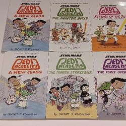 Star Wars Kids Book Lot Jedi Academy