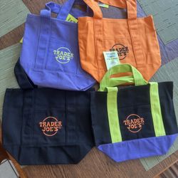 Trader Joes Halloween Tote Bags!