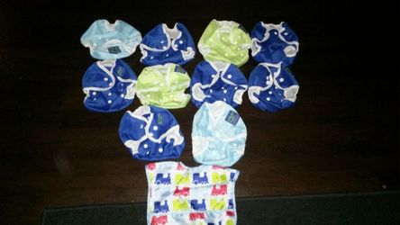 10 kawaii one sz diapers