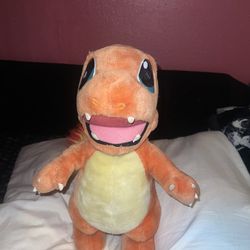 Pokémon Charmander plush toy, by Play by Play (1999)