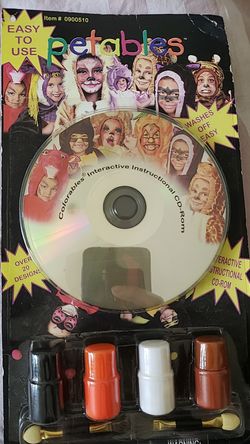 Animal faces paint cd