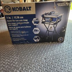 Kobalt Tile Saw - Make Offer