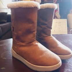 Girls Cat & Jack Chestnut Color Boots