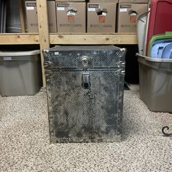 Vintage Metal Chest