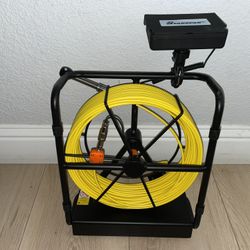 Snake Sewer Camera 99ft, with 4.3" Display, DVR Included, LED Lights