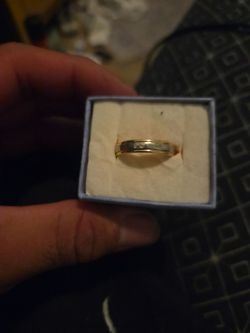 14K Gold Band Ring