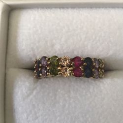 Beautiful Ring with multi stones only 75$