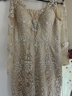 Gold Dress