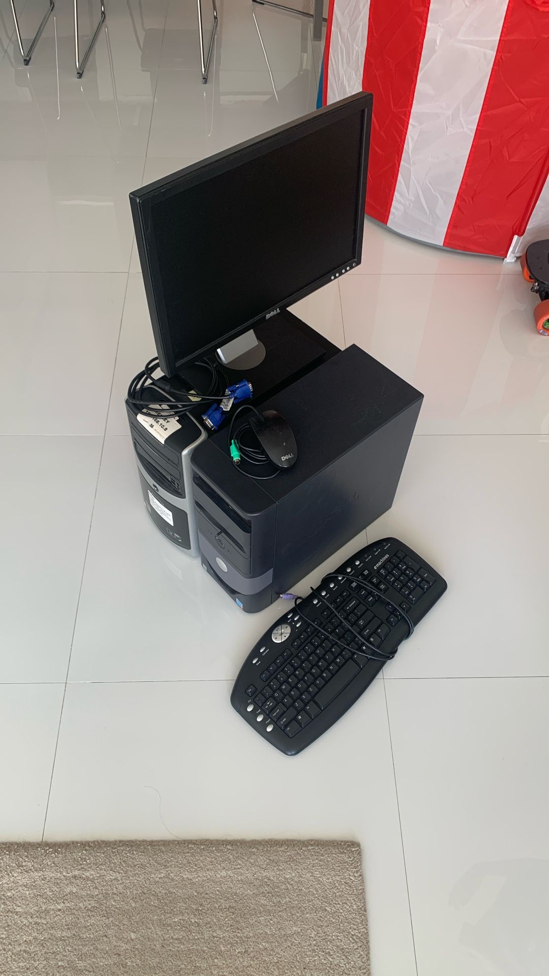 Two Windows XP PCs